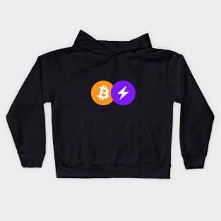 Bitcoin Lightning Network Kids Hoodie